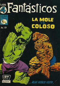 Cover Thumbnail for Los 4 Fantásticos (Editora de Periódicos, S. C. L. "La Prensa", 1962 series) #139