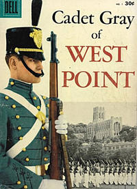 Cover for Cadet Gray of West Point (Dell, 1958 series) #1 [Canadian]