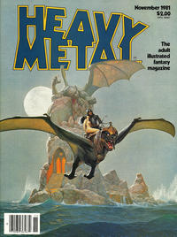 Cover for Heavy Metal Magazine (Heavy Metal, 1977 series) #v5#8 [Newsstand]