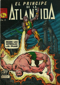 Cover Thumbnail for El Príncipe de la Atlántida (Editora de Periódicos, S. C. L. "La Prensa", 1969 series) #25