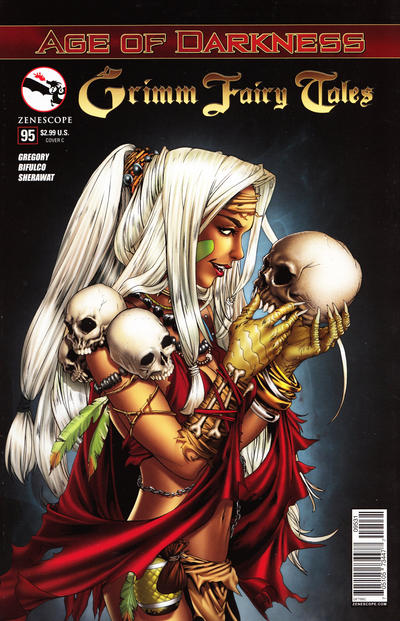 Cover for Grimm Fairy Tales (Zenescope Entertainment, 2005 series) #95 [Cover C by Steven Cummings]