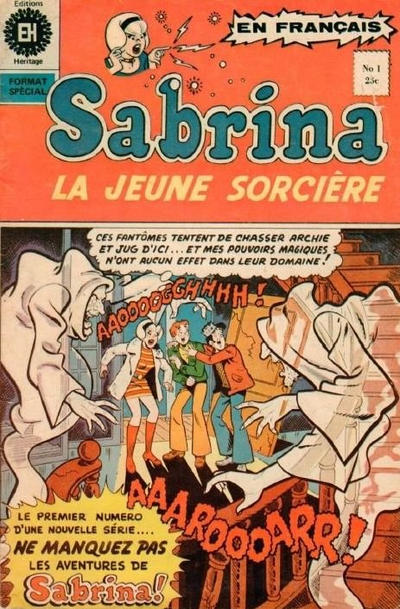 Cover for Sabrina La Jeune Sorcière (Editions Héritage, 1973 series) #1