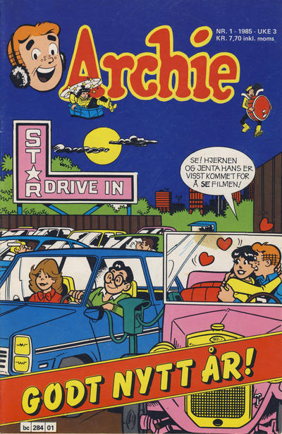 Cover for Archie (Semic, 1982 series) #1/1985