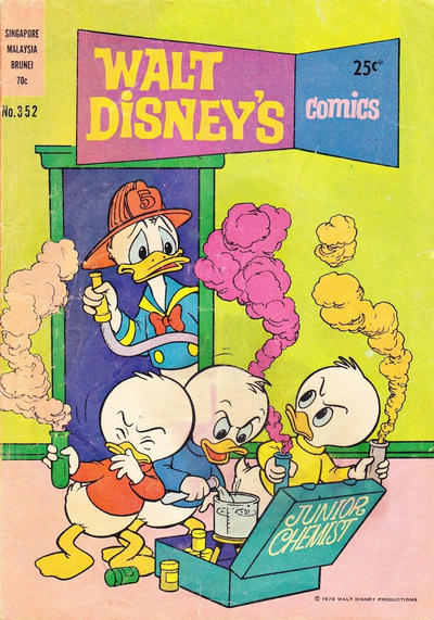 Cover for Walt Disney's Comics (W. G. Publications; Wogan Publications, 1946 series) #352