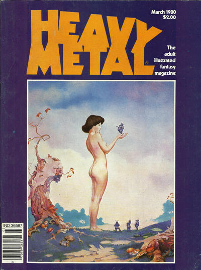 Cover for Heavy Metal Magazine (Heavy Metal, 1977 series) #v3#11 [Newsstand]