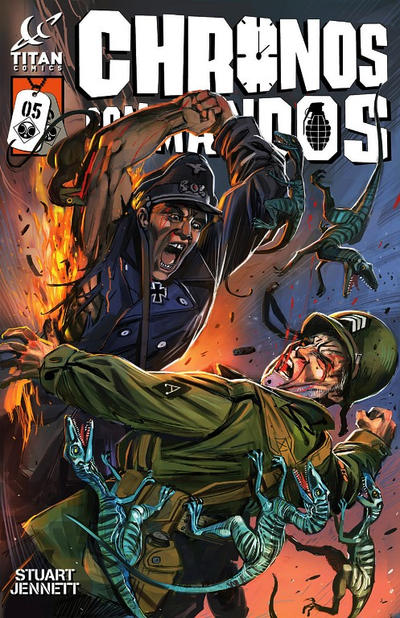 Cover for Chronos Commandos: Dawn Patrol (Titan, 2012 series) #5