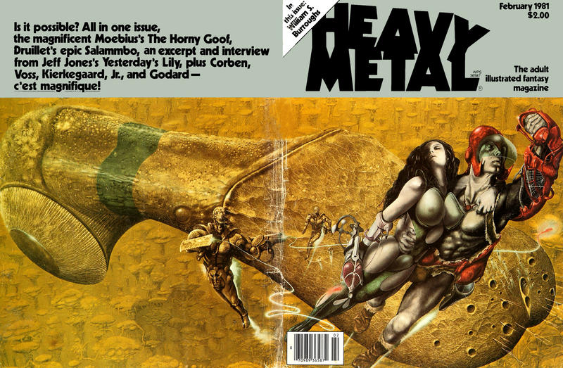 Cover for Heavy Metal Magazine (Heavy Metal, 1977 series) #v4#11 [Newsstand]