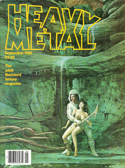 Cover for Heavy Metal Magazine (Heavy Metal, 1977 series) #v4#6 [Newsstand]