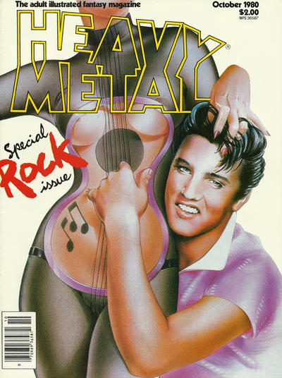 Cover for Heavy Metal Magazine (Heavy Metal, 1977 series) #v4#7 [Newsstand]