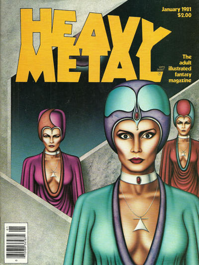 Cover for Heavy Metal Magazine (Heavy Metal, 1977 series) #v4#10 [Newsstand]