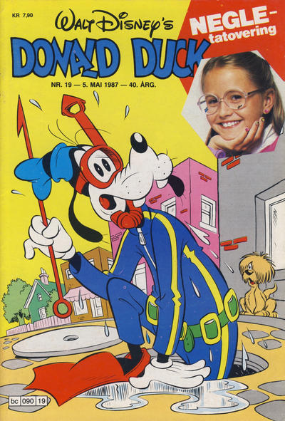 Cover for Donald Duck & Co (Hjemmet / Egmont, 1948 series) #19/1987