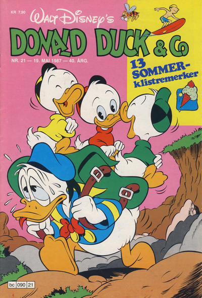 Cover for Donald Duck & Co (Hjemmet / Egmont, 1948 series) #21/1987
