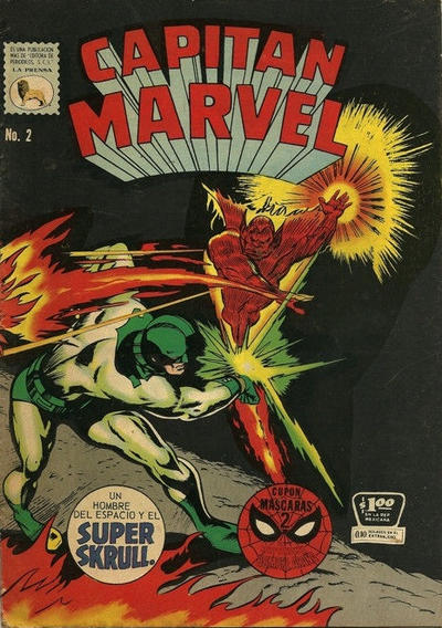 Cover for Capitán Marvel (Editora de Periódicos, S. C. L. "La Prensa", 1968 series) #2