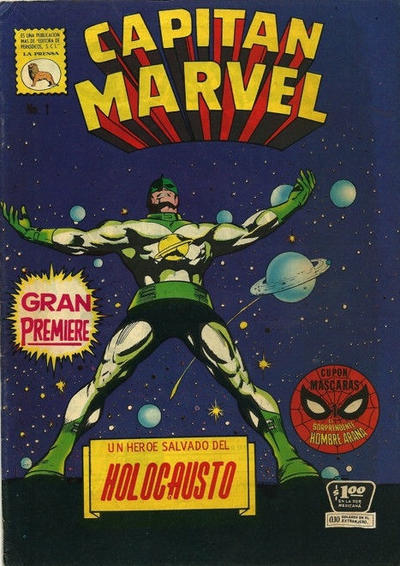 Cover for Capitán Marvel (Editora de Periódicos, S. C. L. "La Prensa", 1968 series) #1
