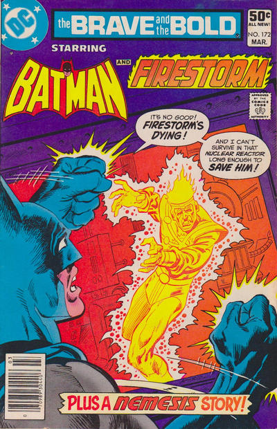 Cover for The Brave and the Bold (DC, 1955 series) #172 [Newsstand]