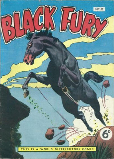 Cover for Black Fury (World Distributors, 1955 series) #2