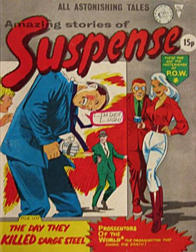 Cover for Amazing Stories of Suspense (Alan Class, 1963 series) #158