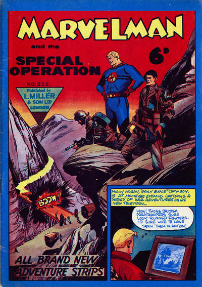 Cover for Marvelman (L. Miller & Son, 1954 series) #232