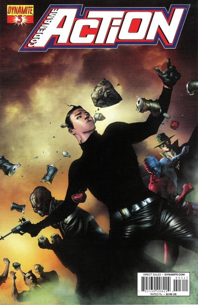 Cover for Codename: Action (Dynamite Entertainment, 2013 series) #3 [Cover A Jae Lee]