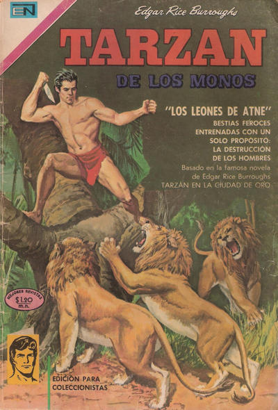 Cover for Tarzán (Editorial Novaro, 1951 series) #270