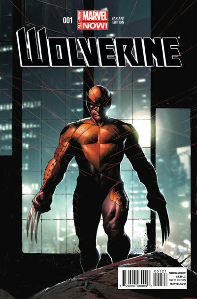 Cover for Wolverine (Marvel, 2014 series) #1 [Variant Cover - Jerome Opeña]