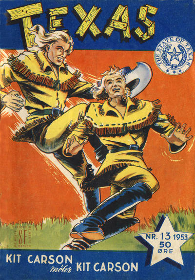 Cover for Texas (Serieforlaget / Se-Bladene / Stabenfeldt, 1953 series) #13/1953