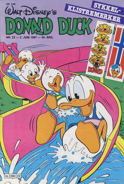 Cover for Donald Duck & Co (Hjemmet / Egmont, 1948 series) #23/1987