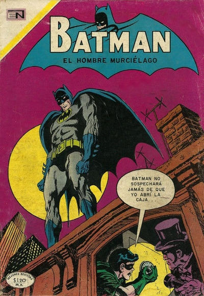 Cover for Batman (Editorial Novaro, 1954 series) #509