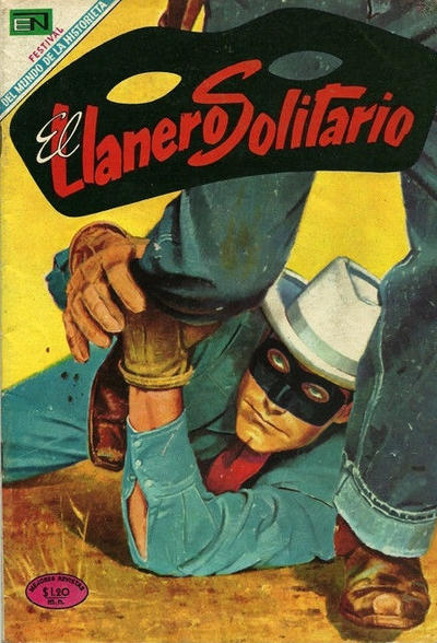 Cover for El Llanero Solitario (Editorial Novaro, 1953 series) #198