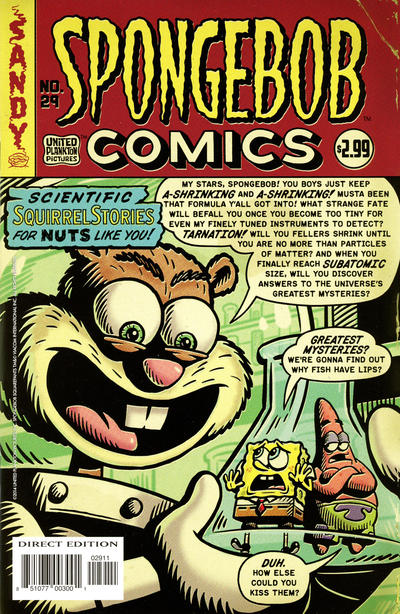 Cover for SpongeBob Comics (United Plankton Pictures, Inc., 2011 series) #29