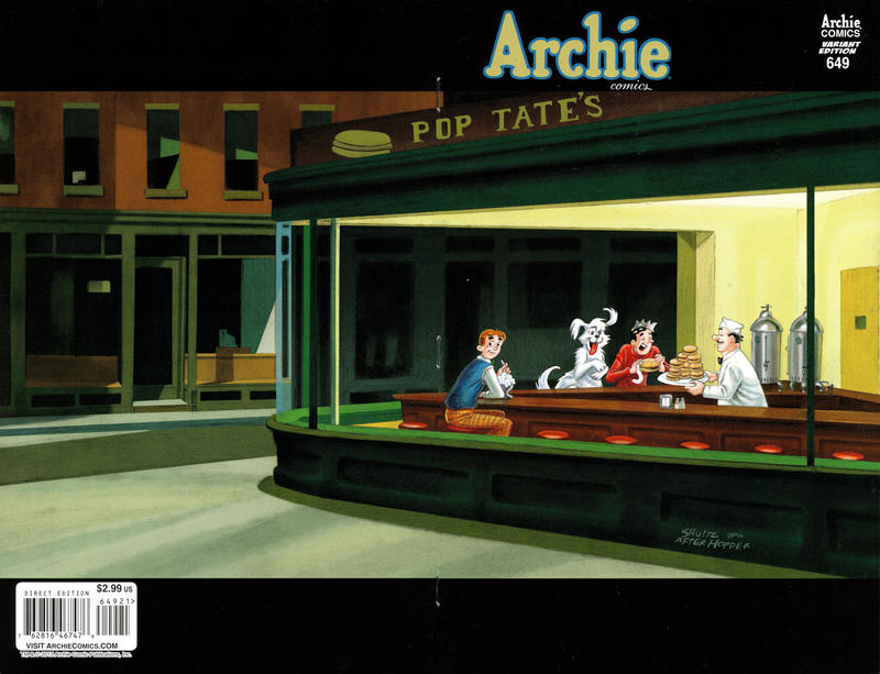 Cover for Archie (Archie, 1959 series) #649 [Variant Cover]