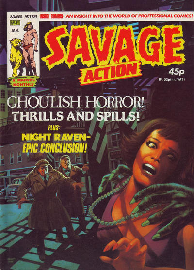 Cover for Savage Action (Marvel UK, 1980 series) #15