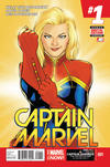 Cover for Captain Marvel (Marvel, 2014 series) #1