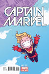 Cover for Captain Marvel (Marvel, 2014 series) #1 [Young Variant]
