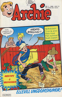 Cover Thumbnail for Archie (Semic, 1982 series) #7/1986
