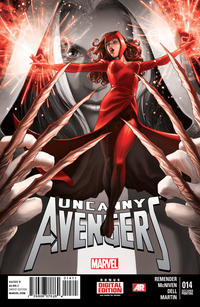 Cover Thumbnail for Uncanny Avengers (Marvel, 2012 series) #14 [Second Printing]