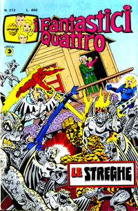Cover for I Fantastici Quattro (Editoriale Corno, 1971 series) #212