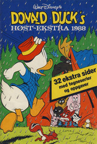 Cover Thumbnail for Donald Duck & Co Ekstra [Bilag til Donald Duck & Co] (Hjemmet / Egmont, 1985 series) #høst 1988