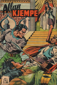 Cover Thumbnail for Allan Kjempe (Norsk Formatic Forlag, 1962 series) #1/1962