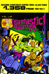 Cover Thumbnail for I Fantastici Quattro (Editoriale Corno, 1971 series) #253