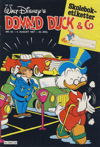 Cover Thumbnail for Donald Duck & Co (Hjemmet / Egmont, 1948 series) #32/1987