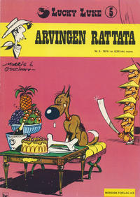 Cover Thumbnail for Lucky Luke (Nordisk Forlag, 1973 series) #5 - Arvingen Rattata