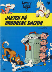 Cover Thumbnail for Lucky Luke (Nordisk Forlag, 1973 series) #7 - Jakten på brødrene Dalton