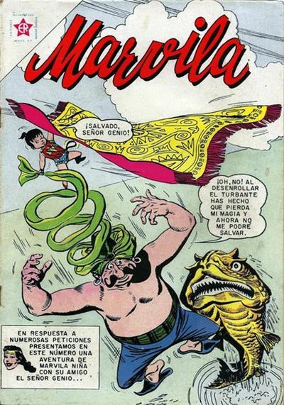 Cover for Marvila, la Mujer Maravilla (Editorial Novaro, 1955 series) #90