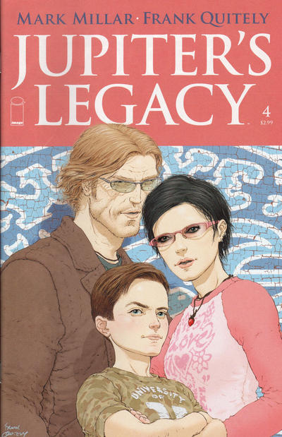 Cover for Jupiter's Legacy (Image, 2013 series) #4 [Frank Quitely main cover]