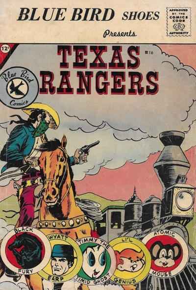 Cover for Texas Rangers in Action (Charlton, 1962 series) #16 [Blue Bird]