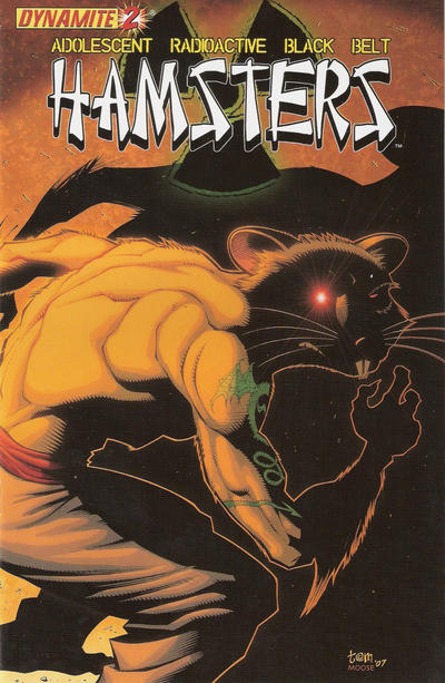 Cover for Adolescent Radioactive Black Belt Hamsters (Dynamite Entertainment, 2008 series) #2 [Tom Nguyen Cover]
