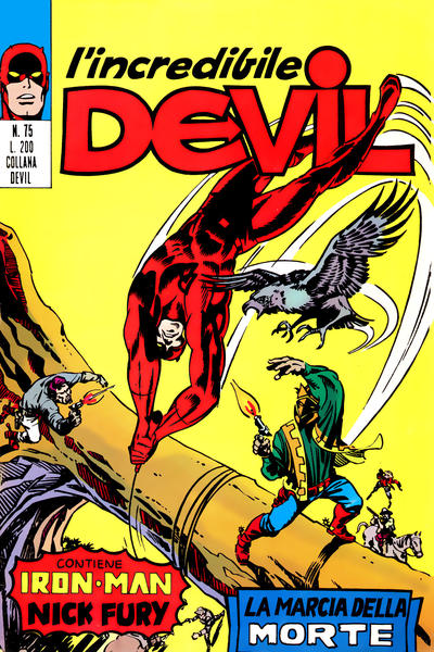 Cover for L'Incredibile Devil (Editoriale Corno, 1970 series) #75
