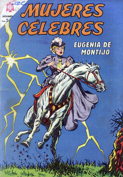 Cover for Mujeres Célebres (Editorial Novaro, 1961 series) #42 [Española]