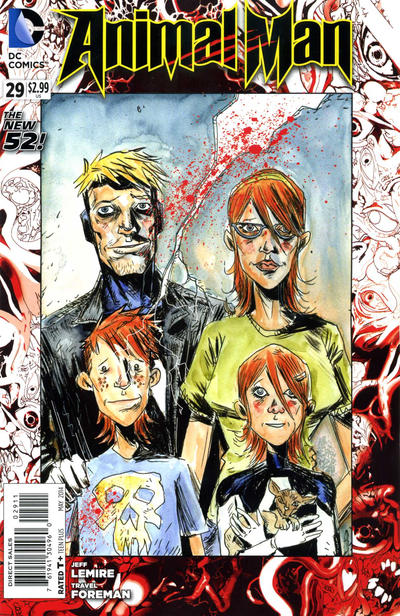 Cover for Animal Man (DC, 2011 series) #29